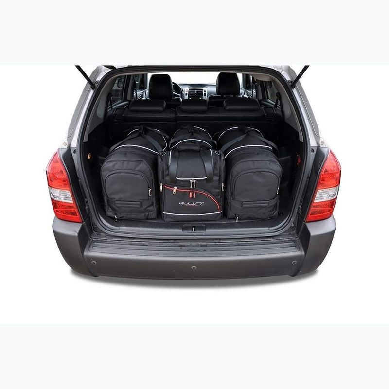 Trunk bag set KJUST Hyundai Tucson 2004-2010 4 pcs black 16