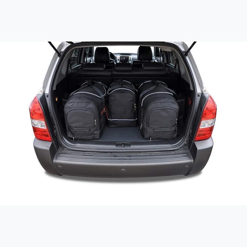 Trunk bag set KJUST Hyundai Tucson 2004-2010 4 pcs black 17
