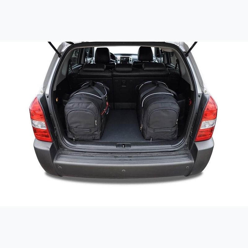 Trunk bag set KJUST Hyundai Tucson 2004-2010 4 pcs black 17