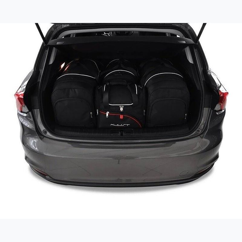 Trunk bag set KJUST Fiat Tipo Hatchback 2016+ 4 pcs black 16