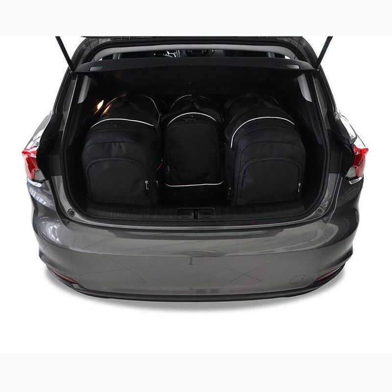 Trunk bag set KJUST Fiat Tipo Hatchback 2016+ 4 pcs black 17