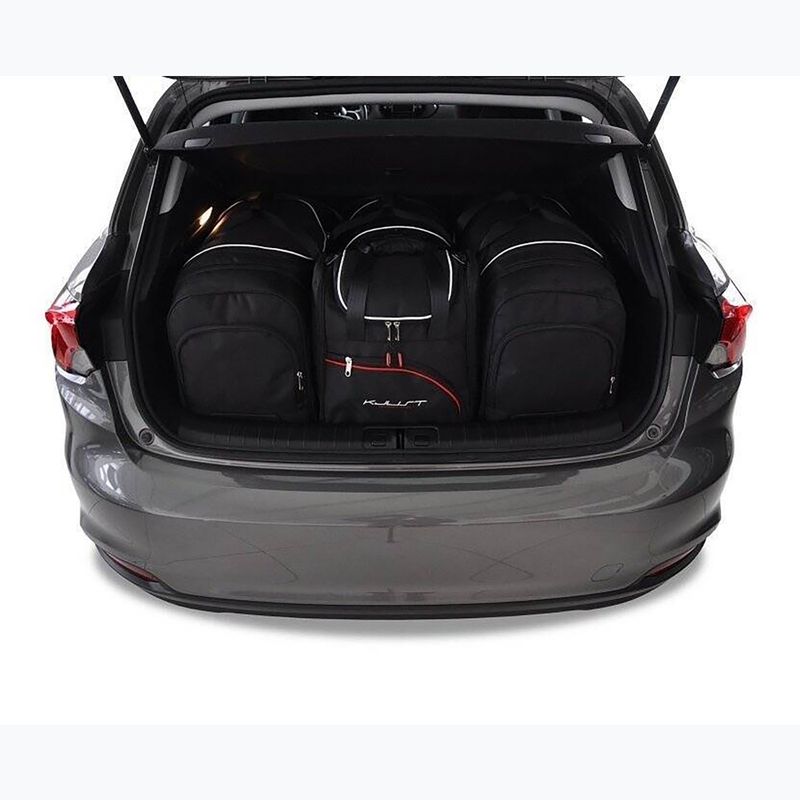 Trunk bag set KJUST Fiat Tipo Hatchback 2016+ 4 pcs black 13