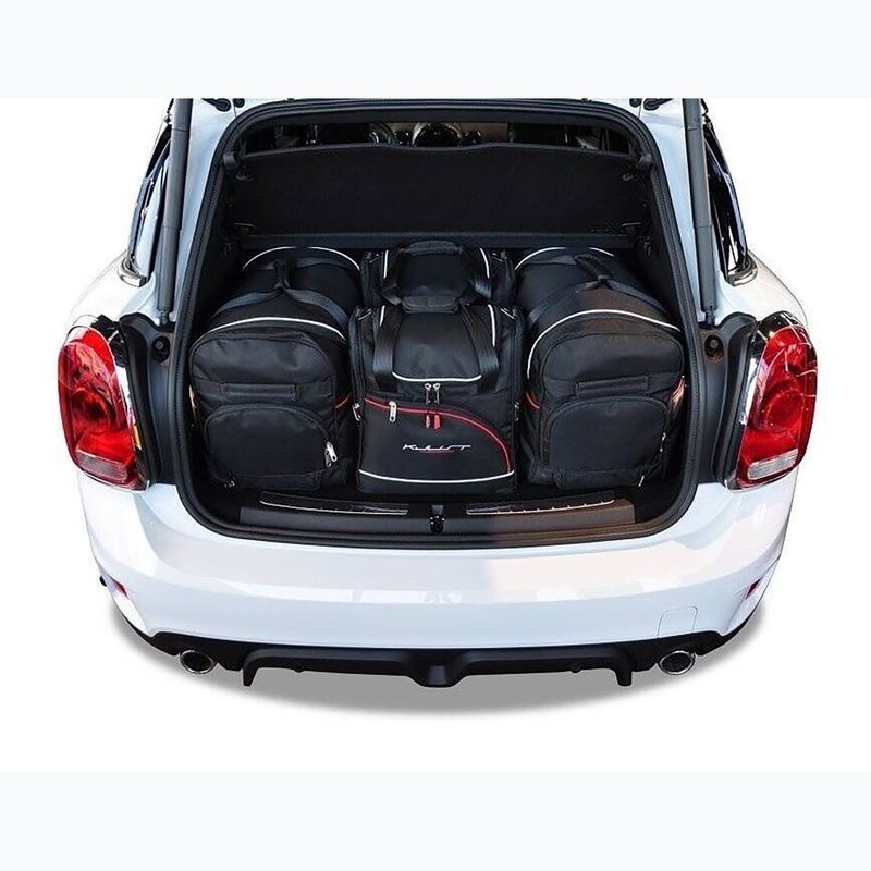 KJUST Mini Countryman boot bag set 2016-2023 4 pcs black. 12