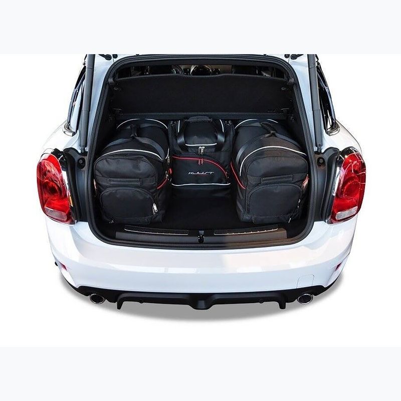 KJUST Mini Countryman boot bag set 2016-2023 4 pcs black. 13