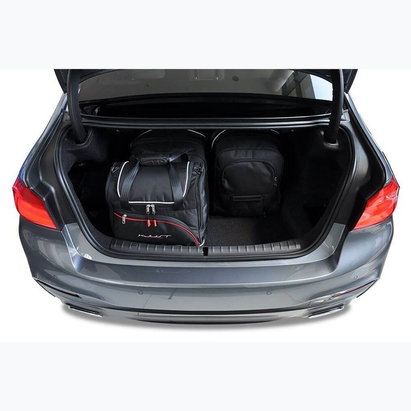KJUST BMW 5 Limousine boot bag set 2016-2023 4 pcs black 15