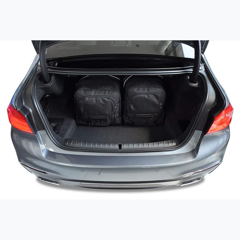 KJUST BMW 5 Limousine boot bag set 2016-2023 4 pcs black 16