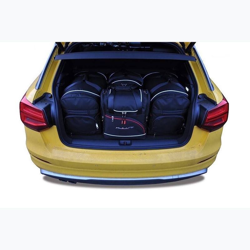 KJUST Audi Q2 boot bag set 2016+ 4 pcs black 16