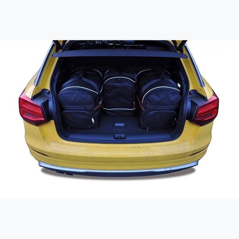 KJUST Audi Q2 boot bag set 2016+ 4 pcs black 17