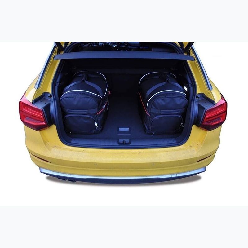 KJUST Audi Q2 boot bag set 2016+ 4 pcs black 18