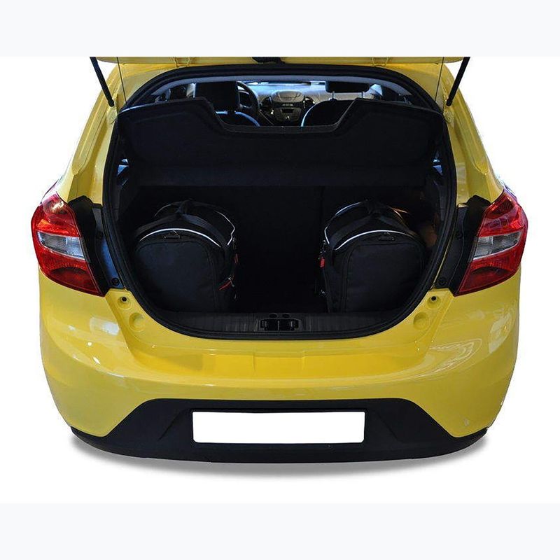 Trunk bag set KJUST Ford Ka Plus 2017-2020 3 pcs black 10