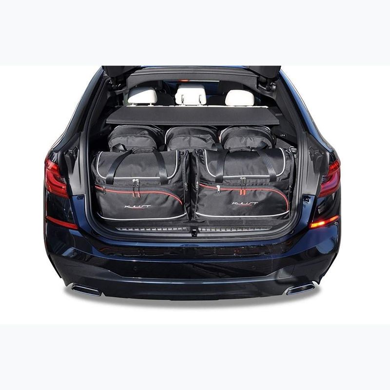 Trunk bag set KJUST BMW 6 Gran Turismo 2017+ 5 pcs black 14