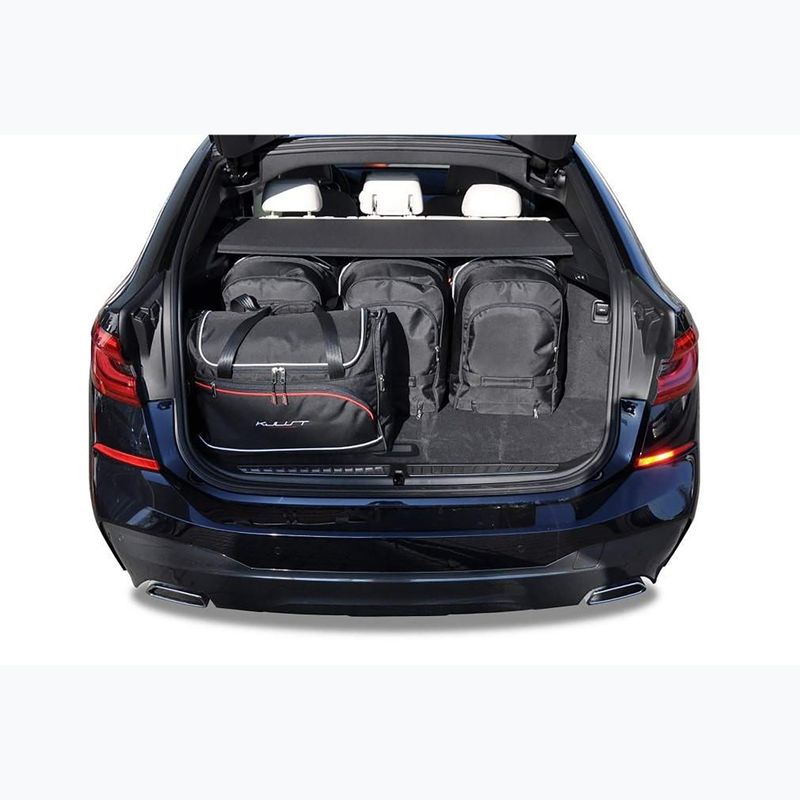 Trunk bag set KJUST BMW 6 Gran Turismo 2017+ 5 pcs black 15