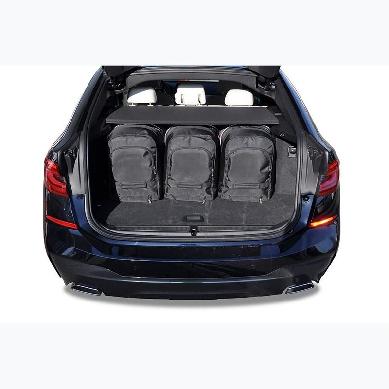 Trunk bag set KJUST BMW 6 Gran Turismo 2017+ 5 pcs black 16