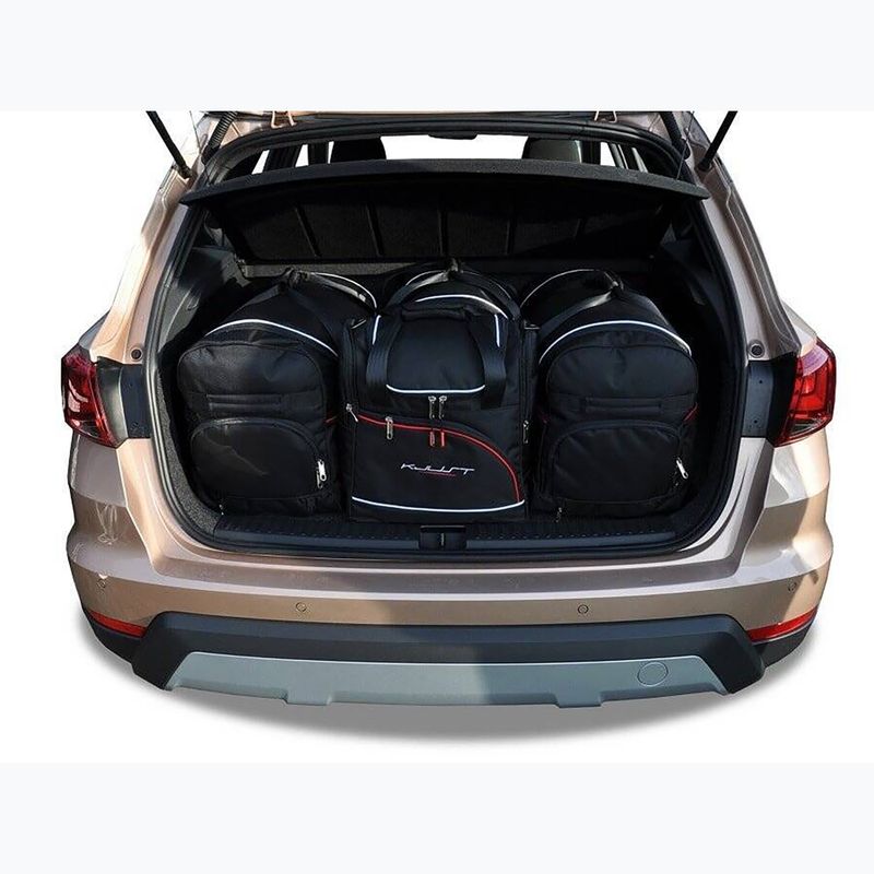 Trunk bag set KJUST Seat Arona 2017+ 4 pcs. black 12