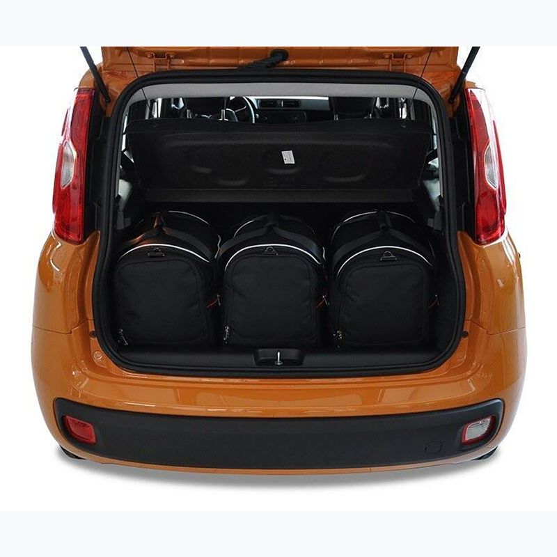 Trunk bag set KJUST Fiat Panda 2012+ 3 pcs black 13