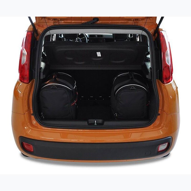 Trunk bag set KJUST Fiat Panda 2012+ 3 pcs black 14