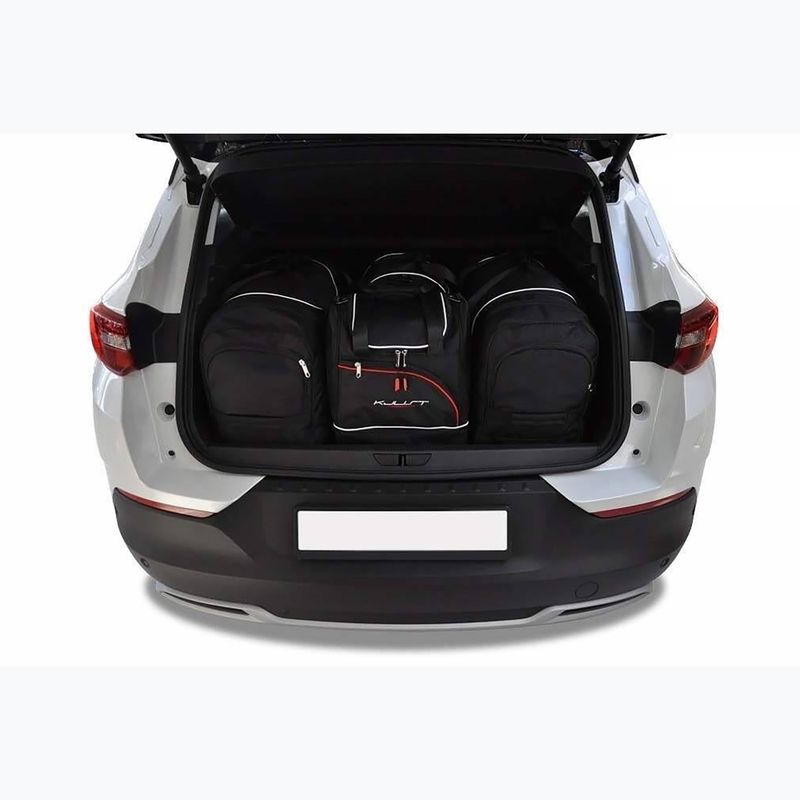 Trunk bag set KJUST Opel Grandland X 2017+ 4 pcs. black 11