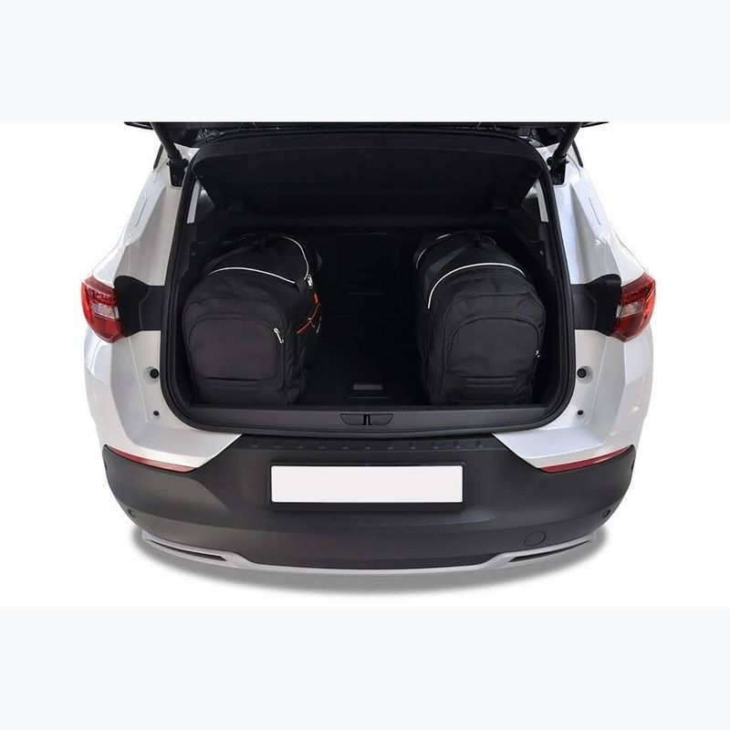 Trunk bag set KJUST Opel Grandland X 2017+ 4 pcs. black 13
