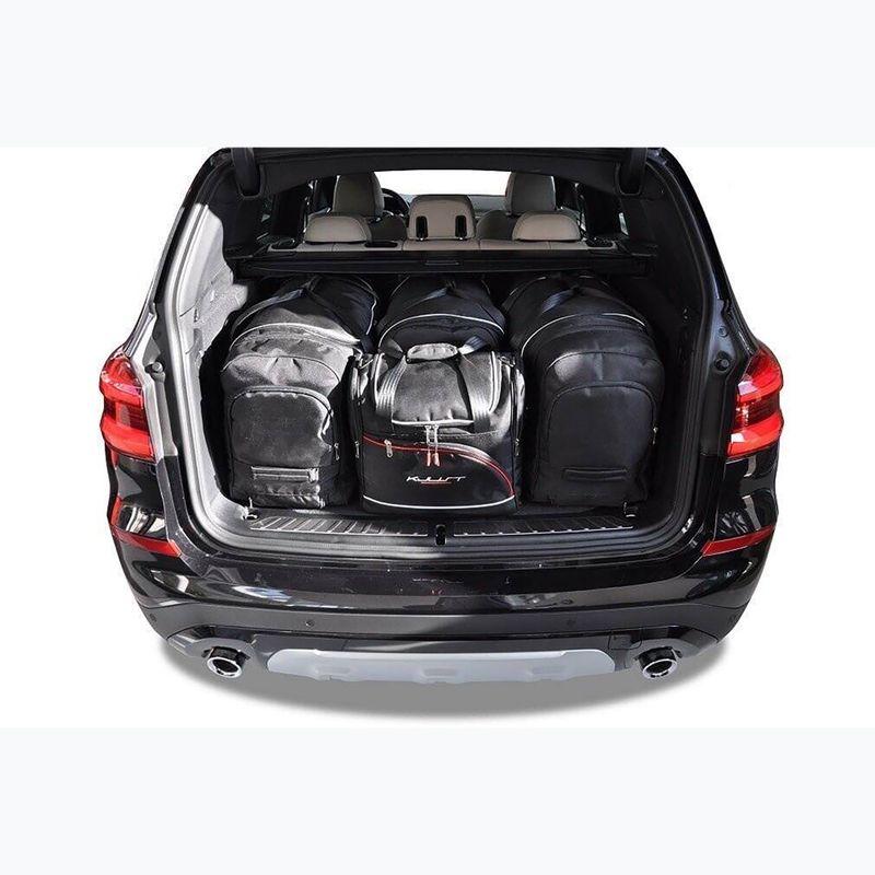 Trunk bag set KJUST BMW X3 2017+ 4 pcs black 14