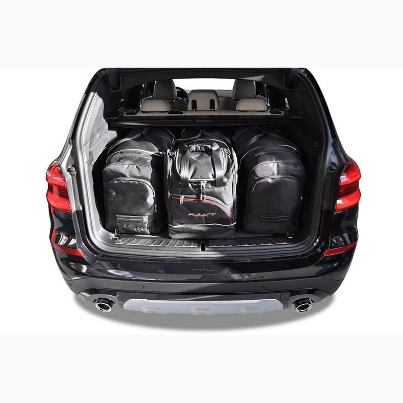 Trunk bag set KJUST BMW X3 2017+ 4 pcs black 14