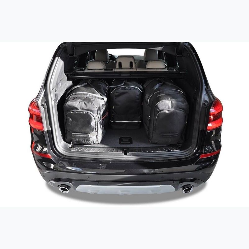 Trunk bag set KJUST BMW X3 2017+ 4 pcs black 15