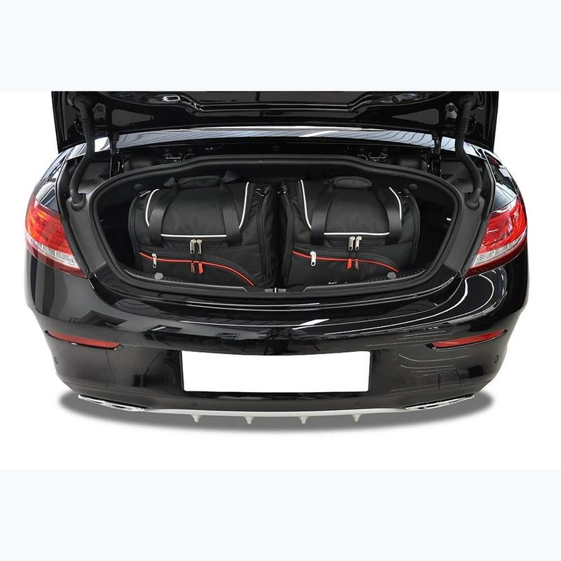 KJUST Mercedes-Benz C Cabrio luggage compartment bag set 2016-2021 4 pcs black. 12
