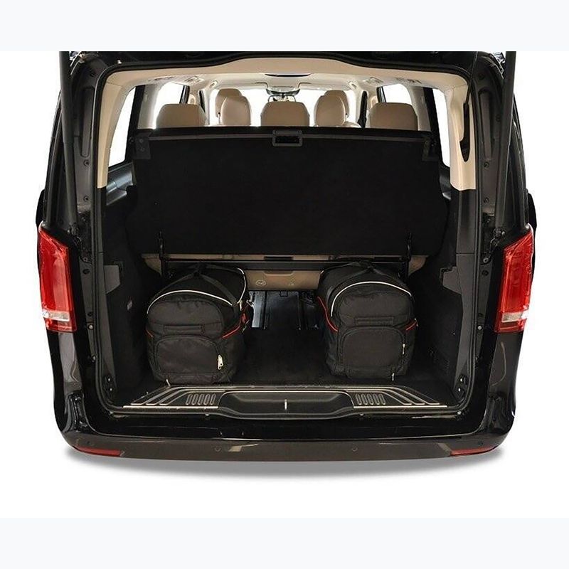 KJUST Mercedes-Benz V Long 2015+ 7 luggage compartment bag set black. 16