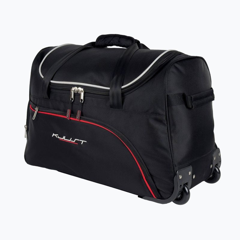 KJUST Nissan Micra 2017+ luggage compartment bag set 3 pcs black. 3