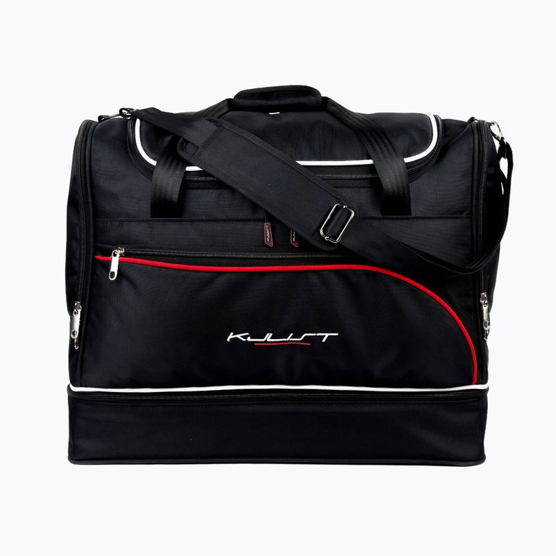 KJUST Mazda Cx-3 2015-2022 luggage compartment bag set 3 pcs black. 2