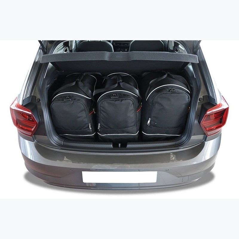 Trunk bag set KJUST Volkswagen Polo 2017+ 3 pcs. black 14
