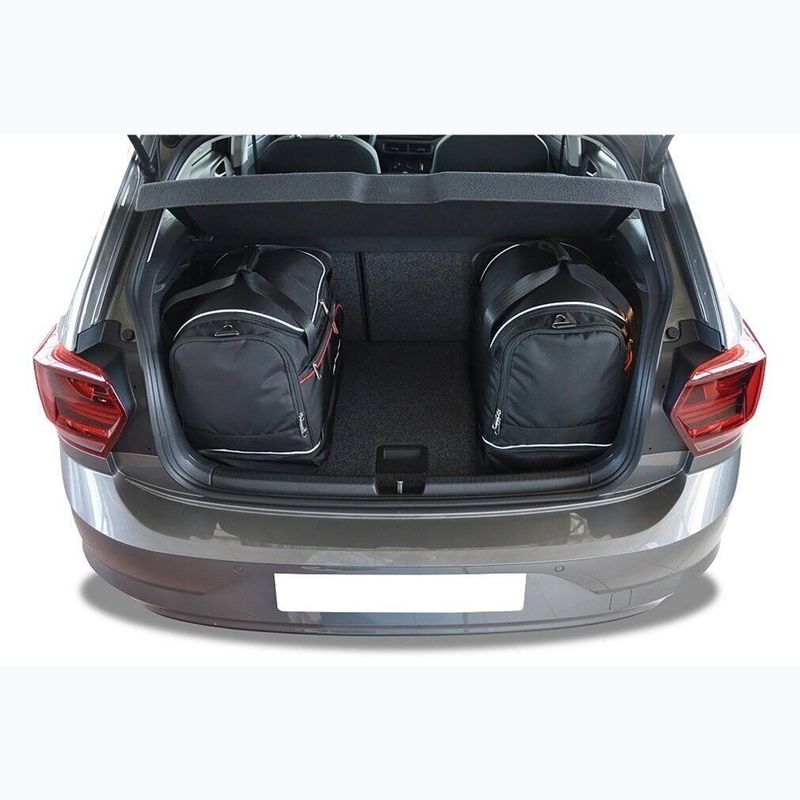 Trunk bag set KJUST Volkswagen Polo 2017+ 3 pcs. black 15