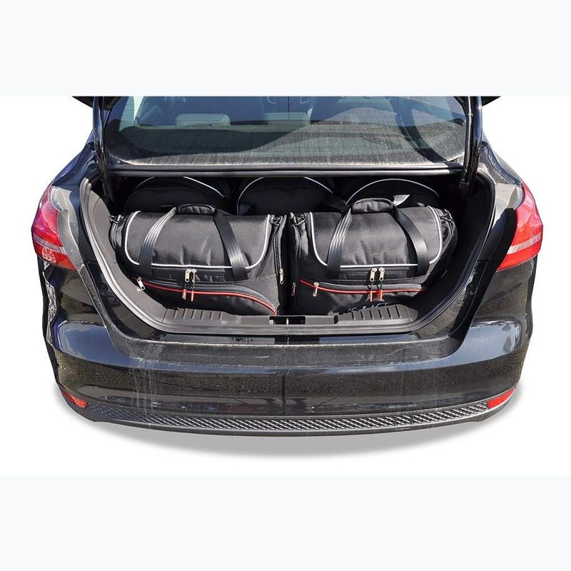 Trunk bag set KJUST Ford Focus Limousine 2011-2018 5 pcs black 15