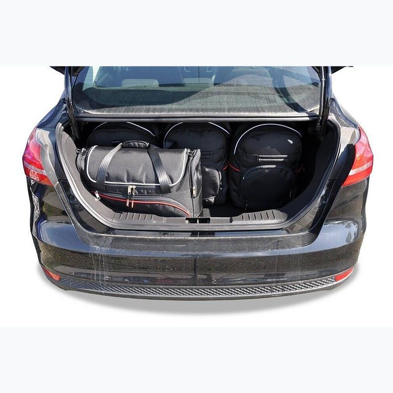 Trunk bag set KJUST Ford Focus Limousine 2011-2018 5 pcs black 16