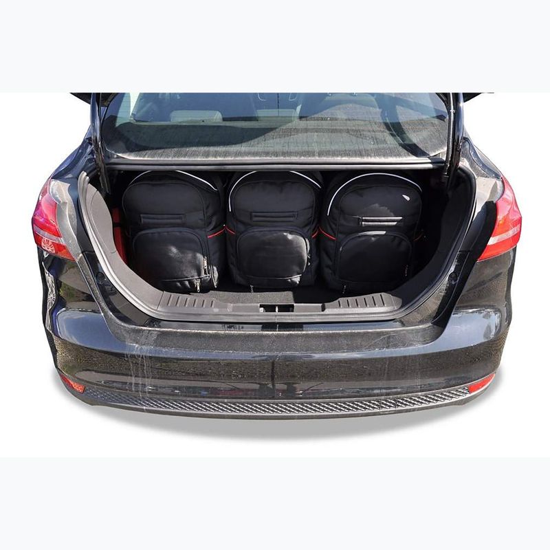 Trunk bag set KJUST Ford Focus Limousine 2011-2018 5 pcs black 17