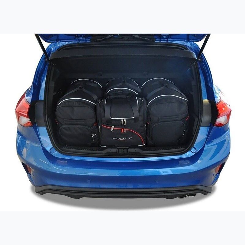 Trunk bag set KJUST Ford Focus Hatchback 2018+ 4 pcs black 15