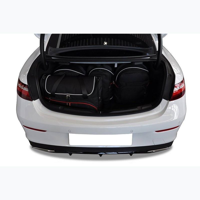 KJUST Mercedes-Benz E Coupe 2017+ 5 luggage compartment bag set black. 13