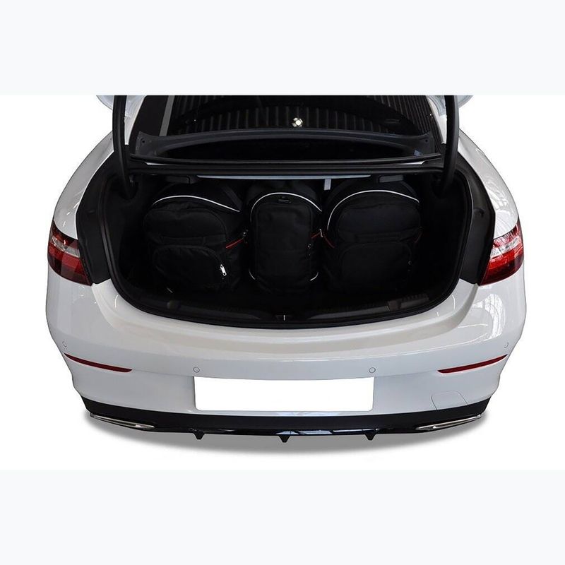 KJUST Mercedes-Benz E Coupe 2017+ 5 luggage compartment bag set black. 14