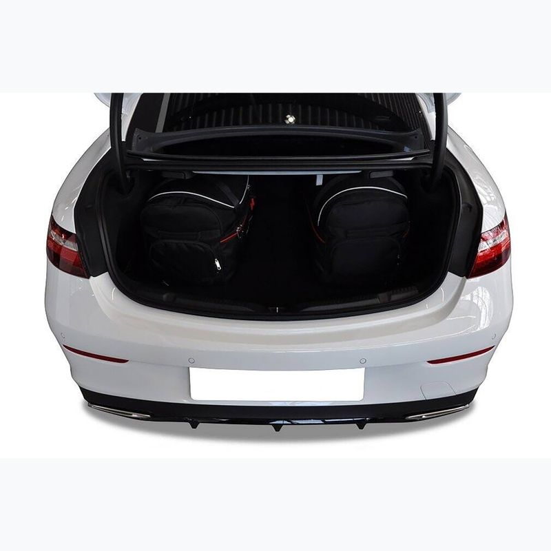 KJUST Mercedes-Benz E Coupe 2017+ 5 luggage compartment bag set black. 15