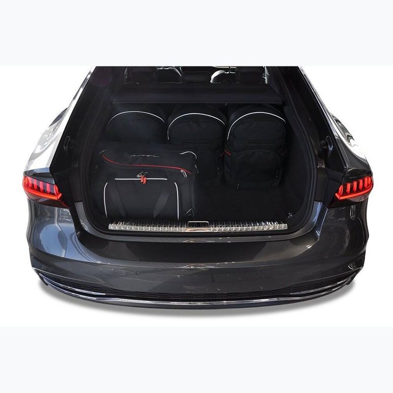 KJUST Audi A7 trunk bag set 2017+ 5 pcs black 17