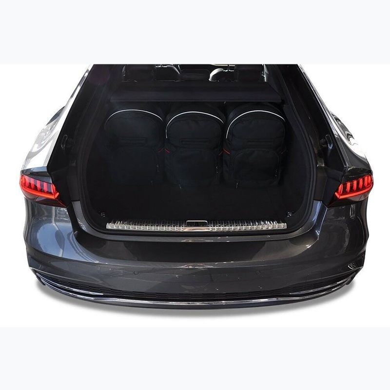 KJUST Audi A7 trunk bag set 2017+ 5 pcs black 18