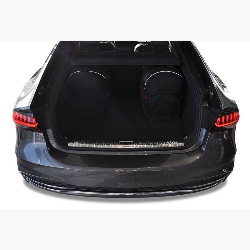 KJUST Audi A7 trunk bag set 2017+ 5 pcs black 19