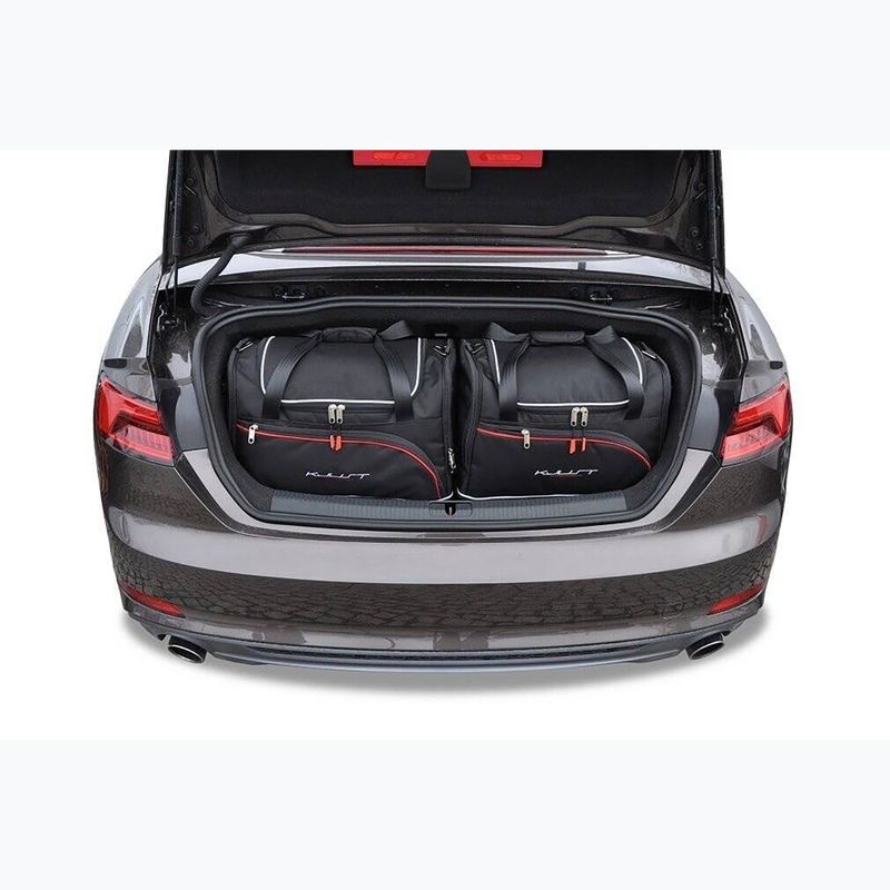 KJUST Audi A5 Cabrio 2017-2018 boot bag set 4 pcs black 13