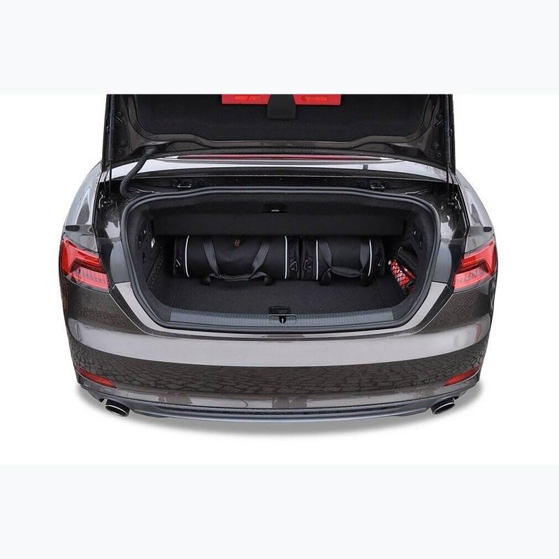KJUST Audi A5 Cabrio 2017-2018 boot bag set 4 pcs black 15