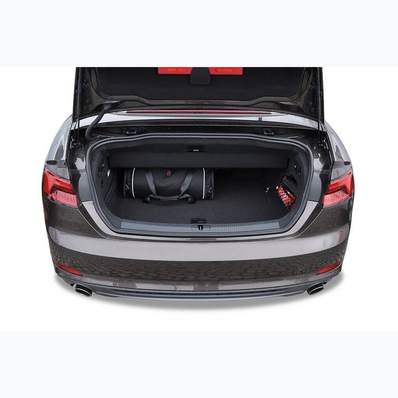 KJUST Audi A5 Cabrio 2017-2018 boot bag set 4 pcs black 16