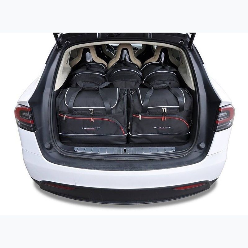 Trunk bag set KJUST Tesla Model X 2016+ 7 pcs. black 16