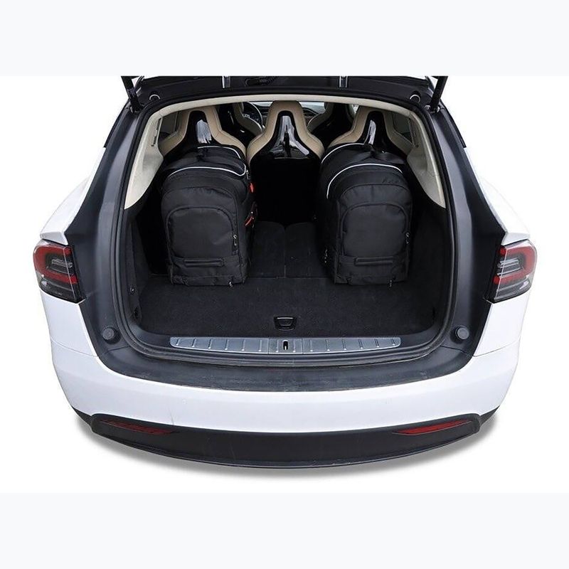 Trunk bag set KJUST Tesla Model X 2016+ 7 pcs. black 19