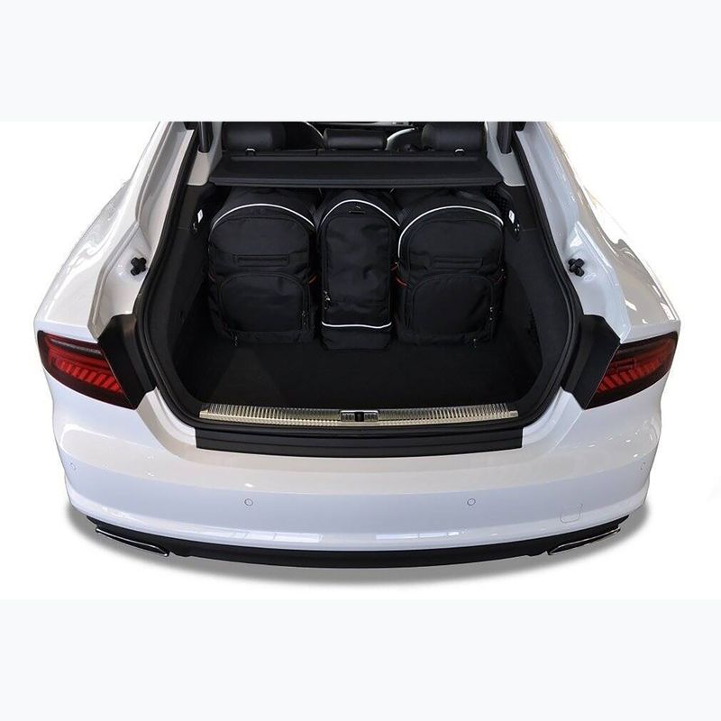 KJUST trunk bag set Audi A7 Sportback 2010-2017 5 pcs black 19
