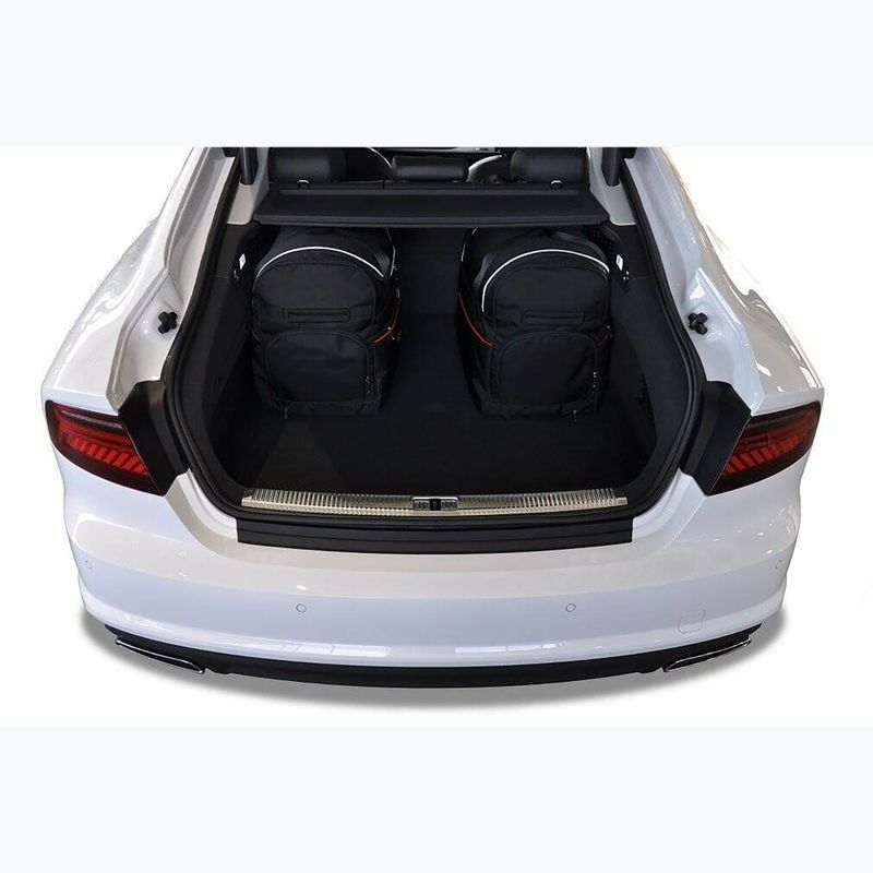 KJUST trunk bag set Audi A7 Sportback 2010-2017 5 pcs black 20