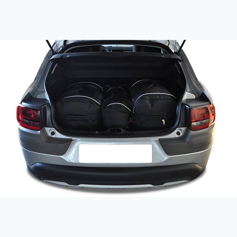 Trunk bag set KJUST Citroen C4 Cactus 2014-2017 3 pcs black 13