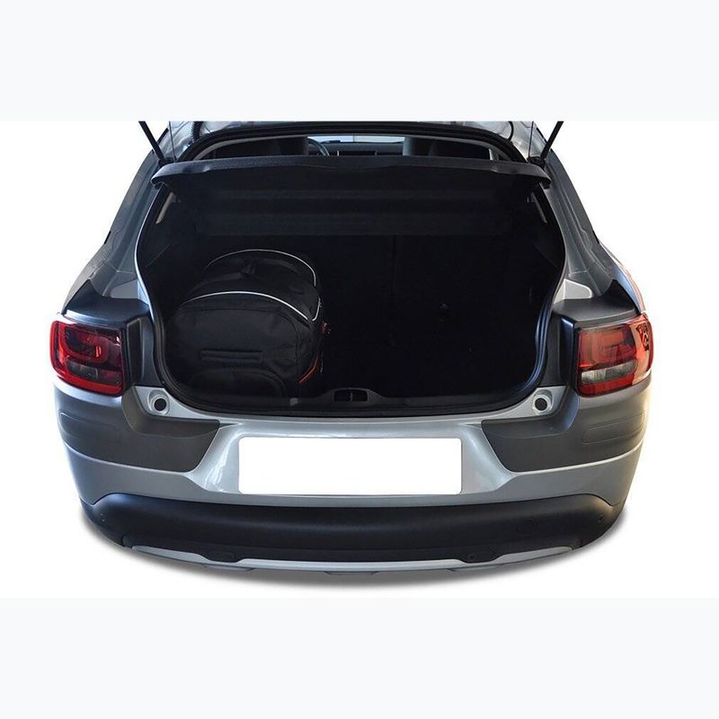 Trunk bag set KJUST Citroen C4 Cactus 2014-2017 3 pcs black 15